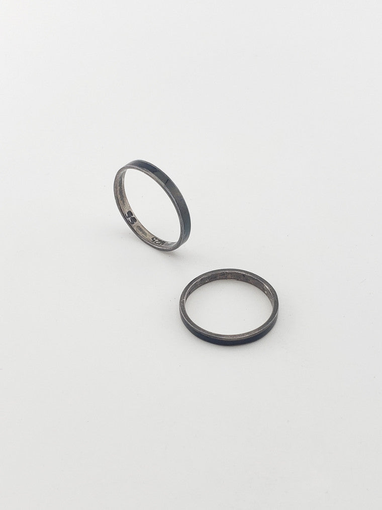Thin Black SS Band