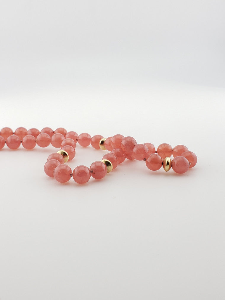 Rhodochrosite Strand 20"