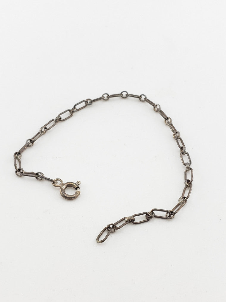 SS Paperclip Link Bracelet