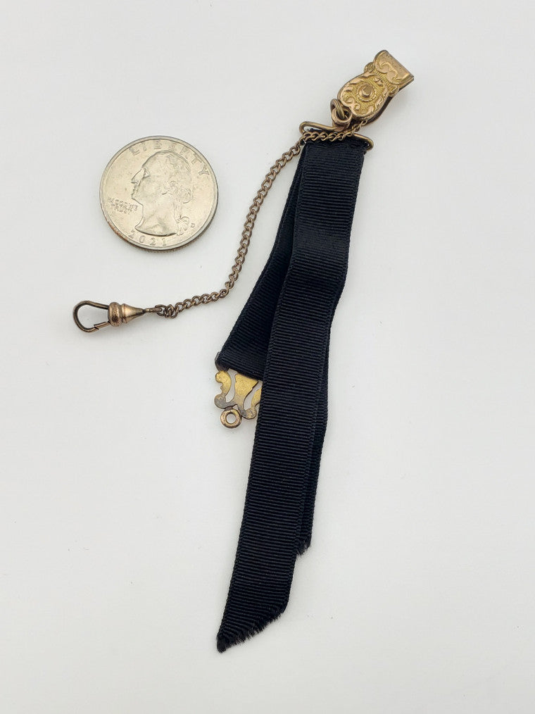 GF Black Ribbon Fob
