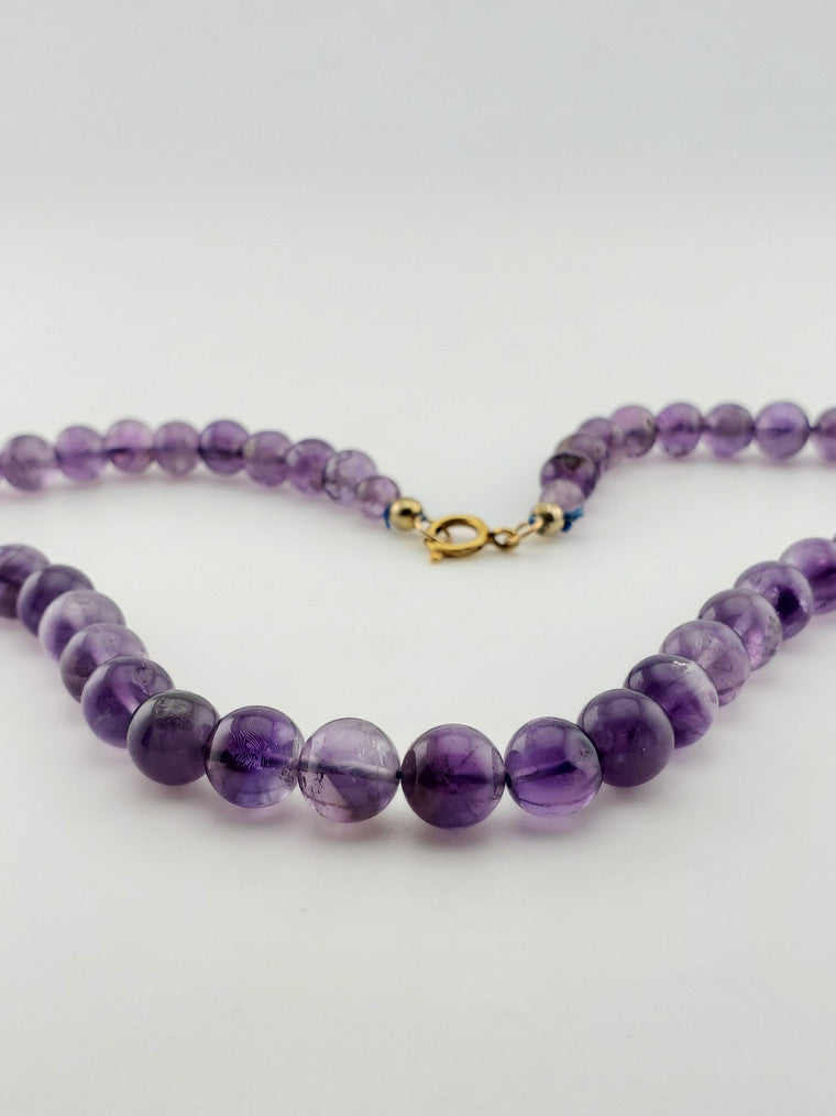 GF Graduated Amethyst Strand