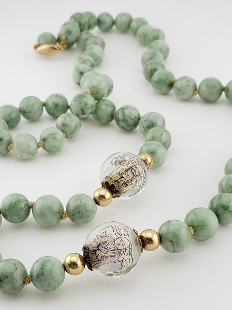 Jade Bead Strand