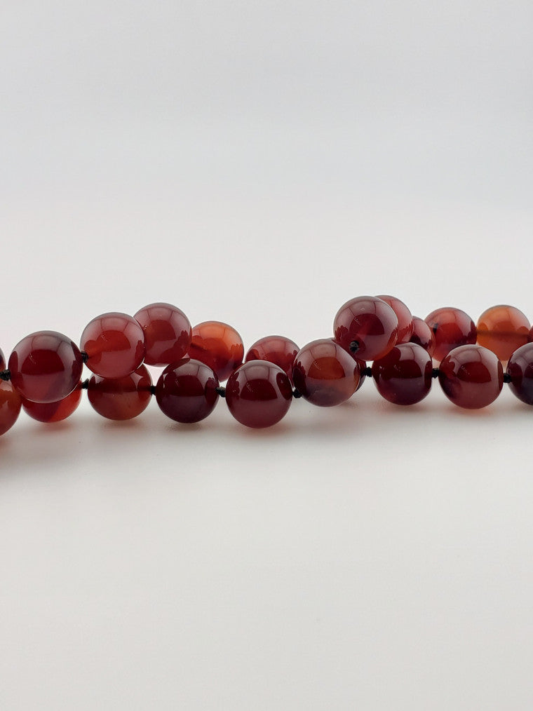 Large Carnelian Strand 16"