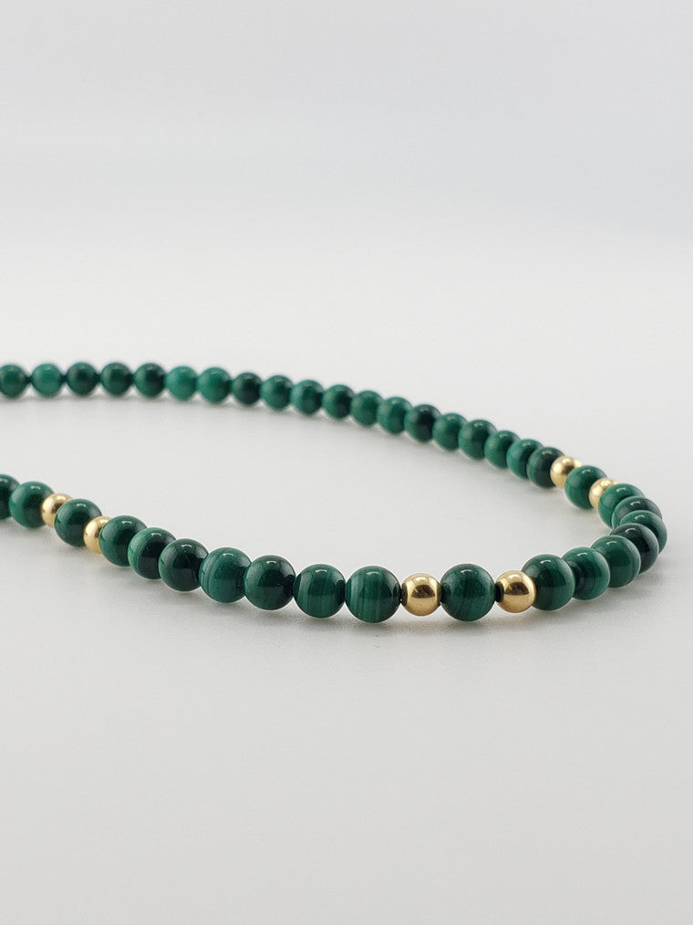 Small Malachite Strand 15"