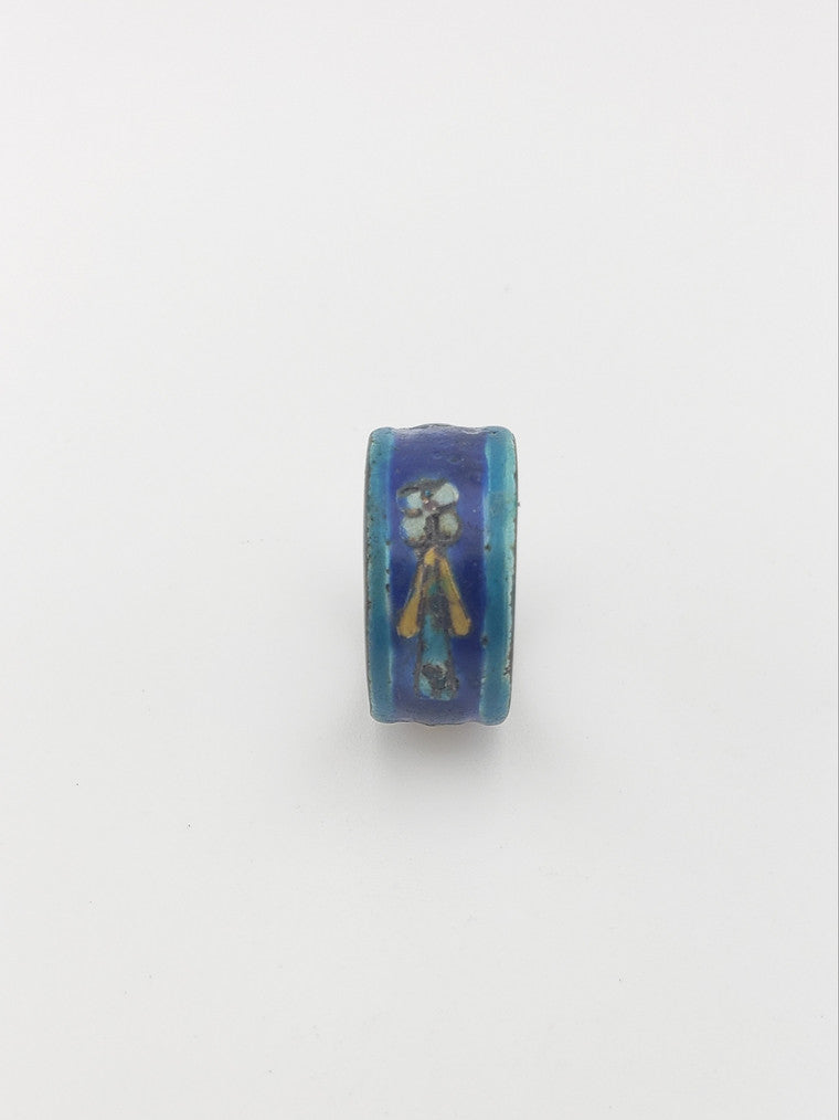 Silver Enamel Band