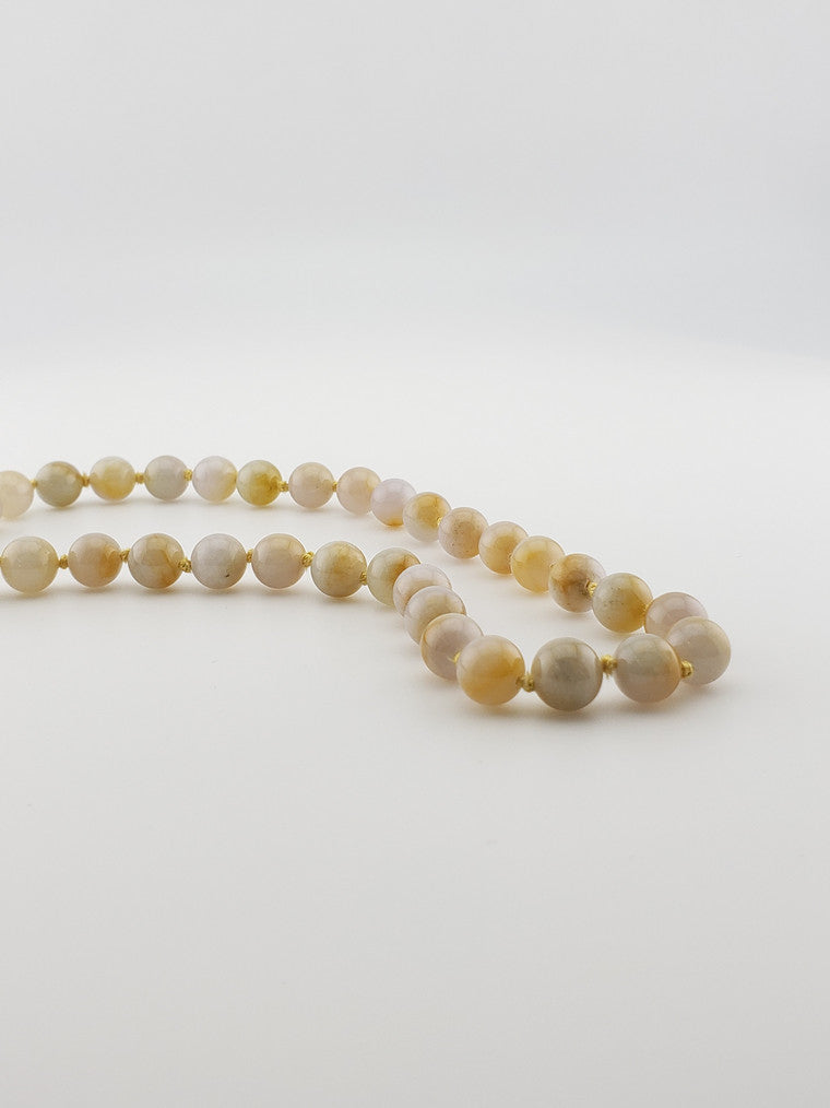 Yellow Jade Strand 21.25"