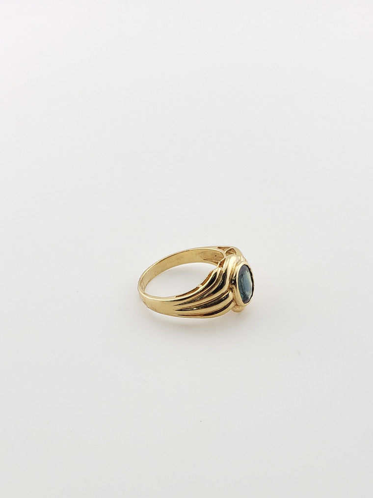 14k Sapphire Ring