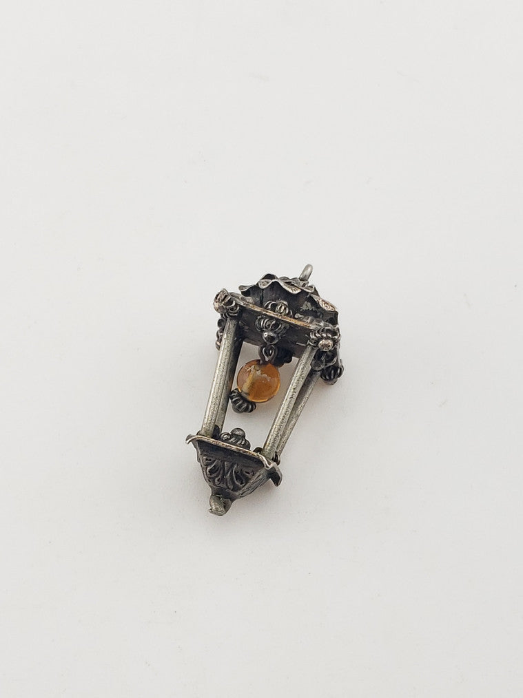 Vintage SS Lantern Pendant