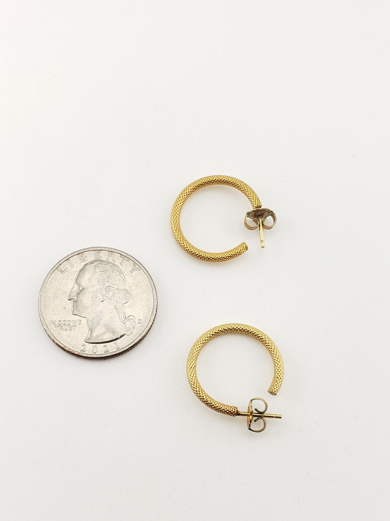 GF Small Hoop Earrings
