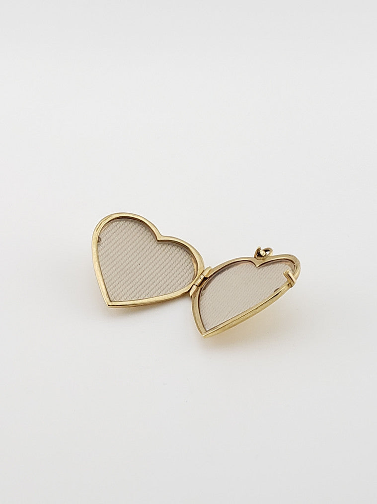 Engraved Heart Locket