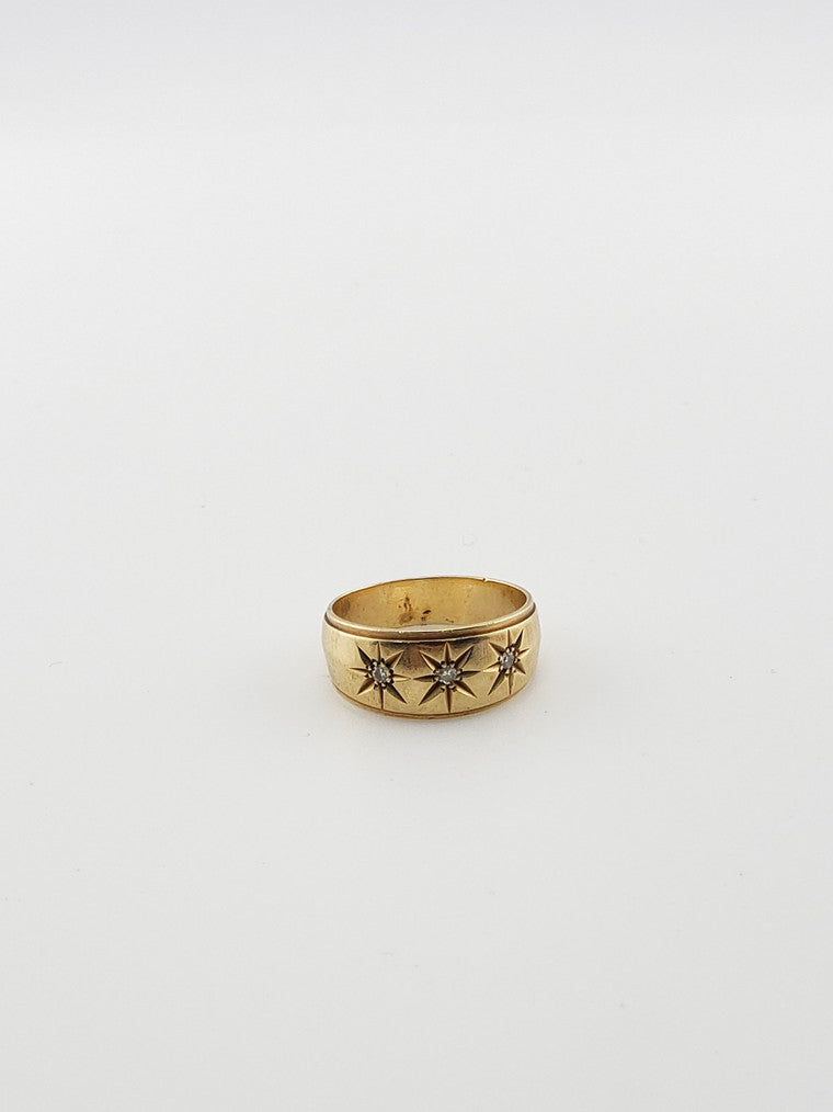 Starburst Trio Ring