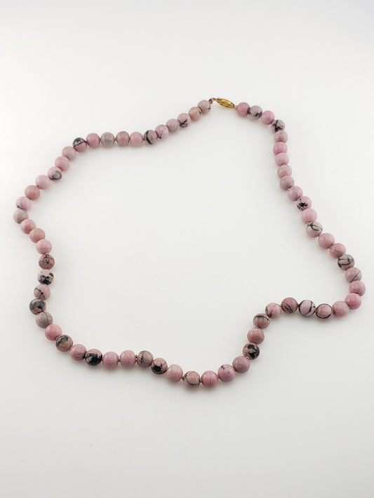 GF Rhodonite Bead Strand