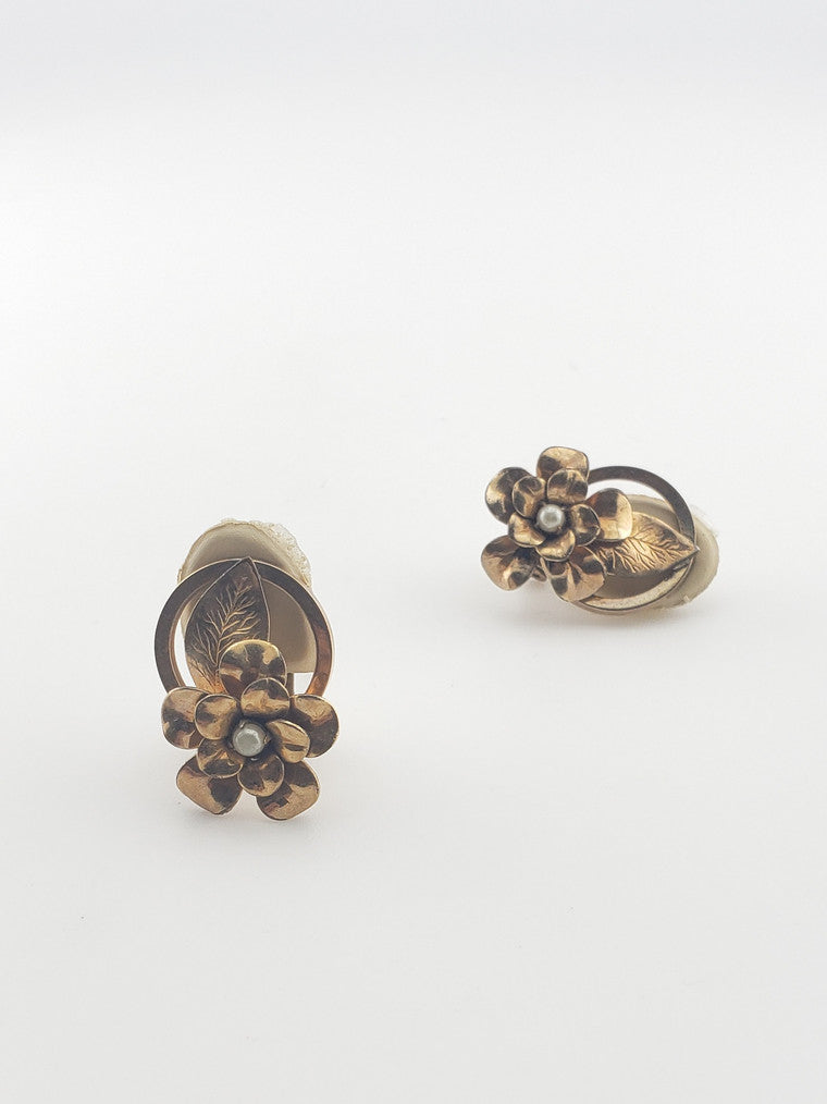 GF Retro 1940 Clip Earrings