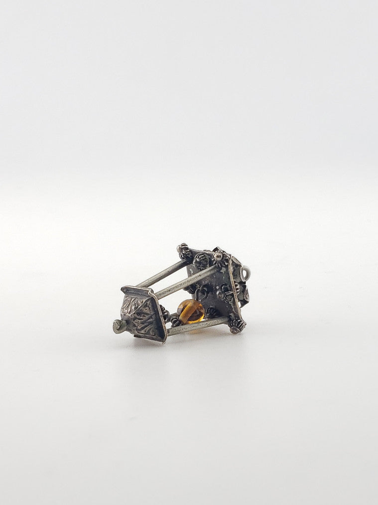 Vintage SS Lantern Pendant