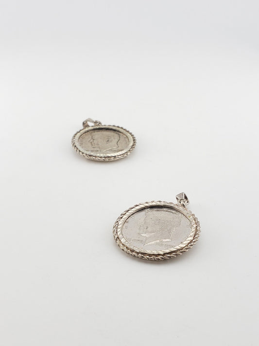 SS Kennedy 1/2 Dollar Coin Bezel