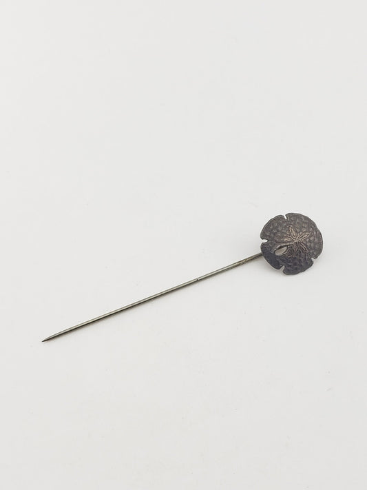 SS Sand Dollar Stick Pin