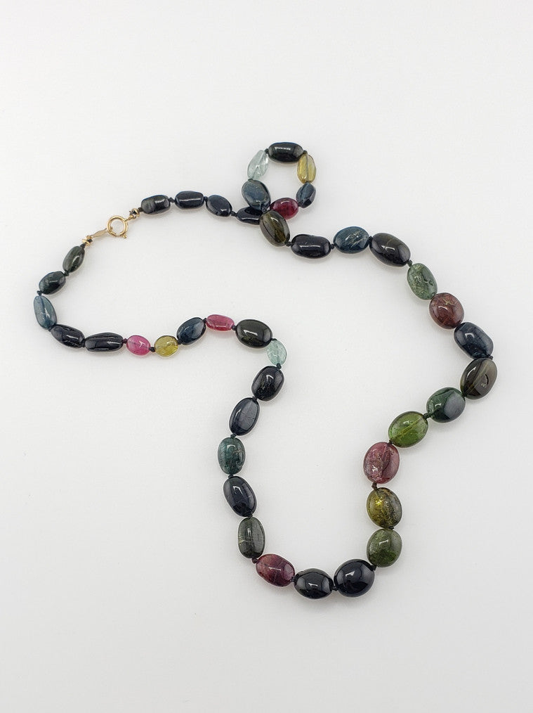 Graduating Tourmaline Strand 18"