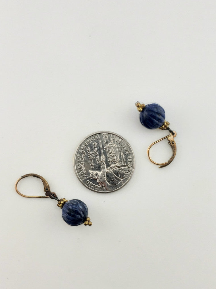 GF Lapis Earrings