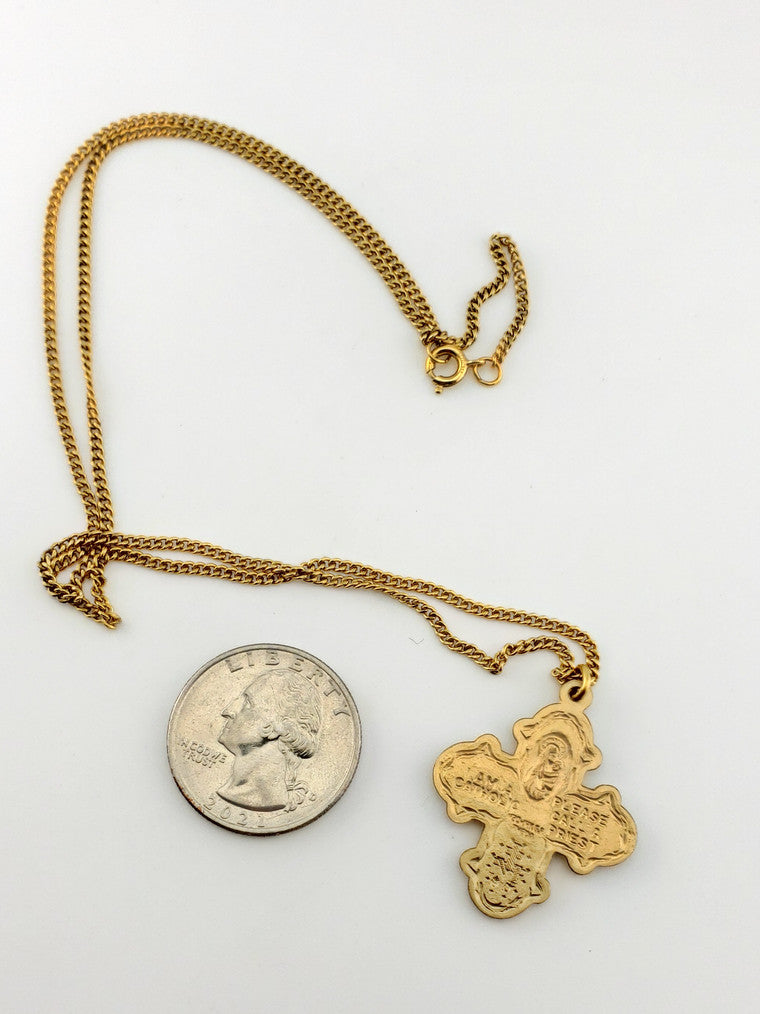 GF Catholic Saint Pendant Necklace