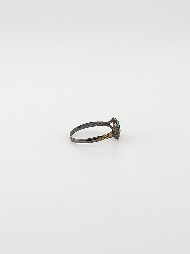 Victorian Turquoise Gold Ring