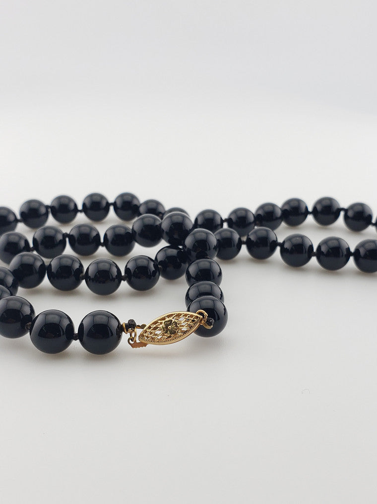 Black Onyx Strand 22”