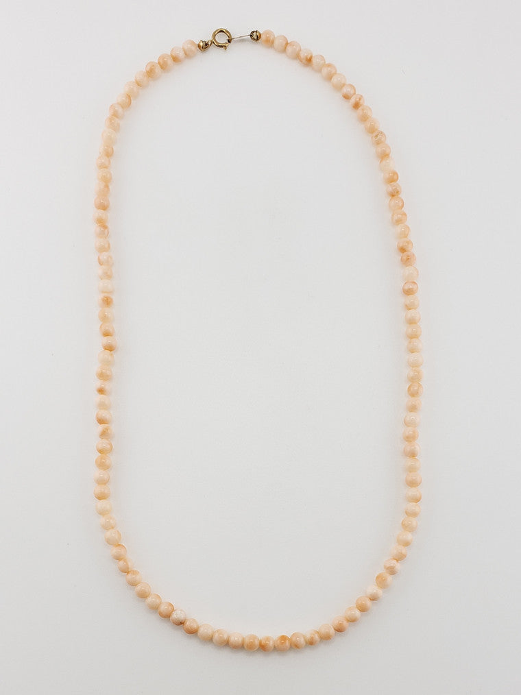 Peach Coral Strand 16"