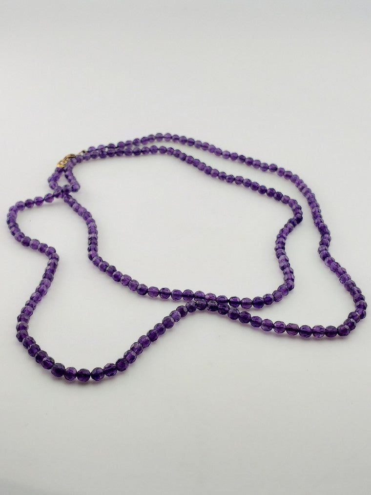 GF Faceted Amethyst Strand