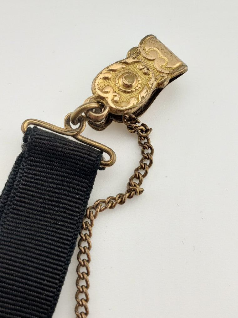 GF Black Ribbon Fob