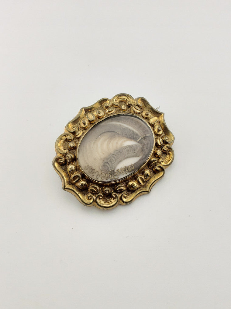 GF Victorian Hair Brooch