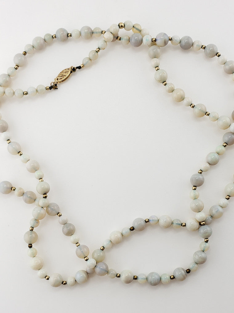 Opal Alternating Strand 35"