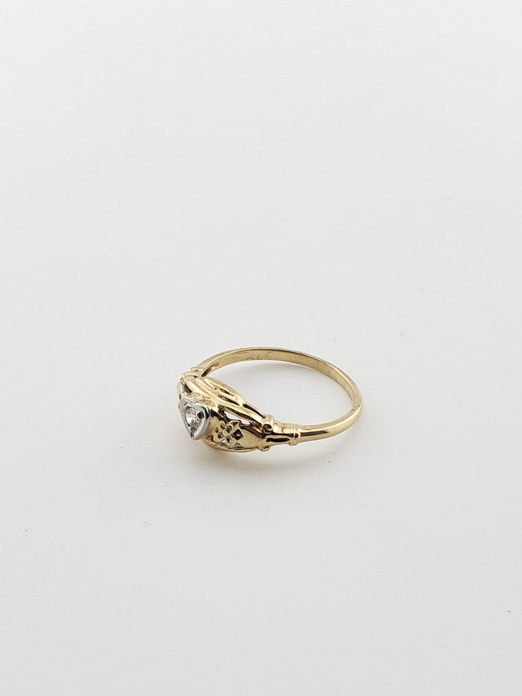 Diamond "Heart" Ring