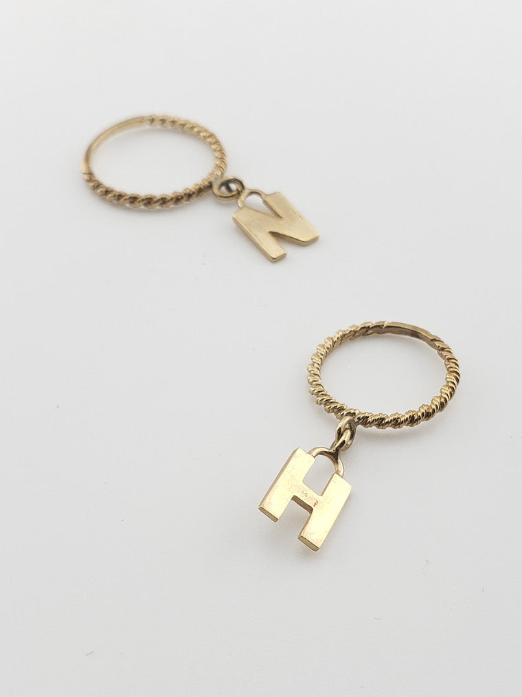 Initial Dangle Rings
