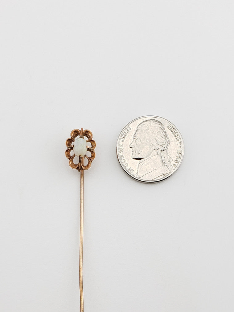 Floral Opal Pin