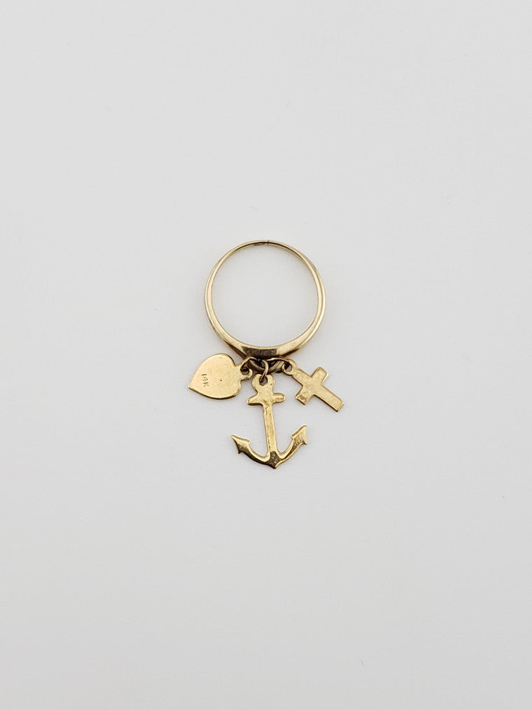 Trio Dangle Ring