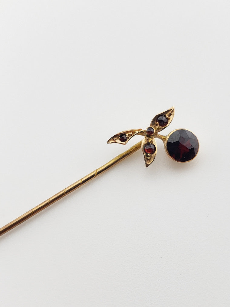 Garnet 'Cherry' Stickpin
