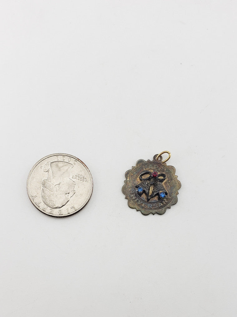 SS "Happy Anniversary" Pendant