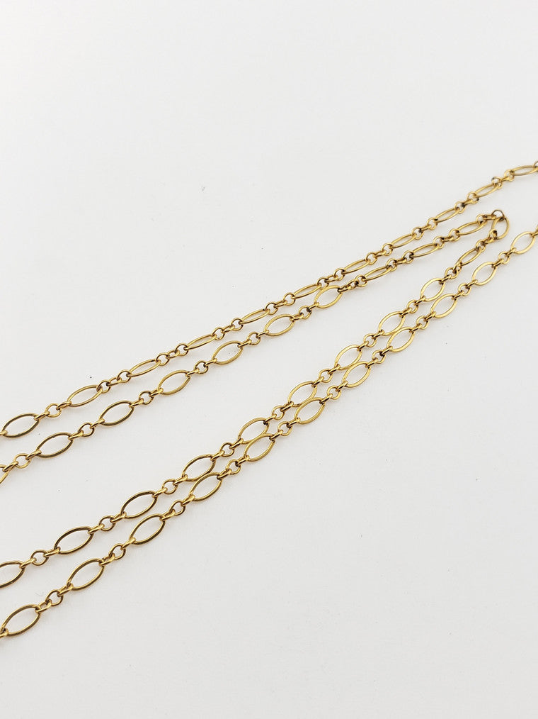 GF Oval Filigree Link Necklace