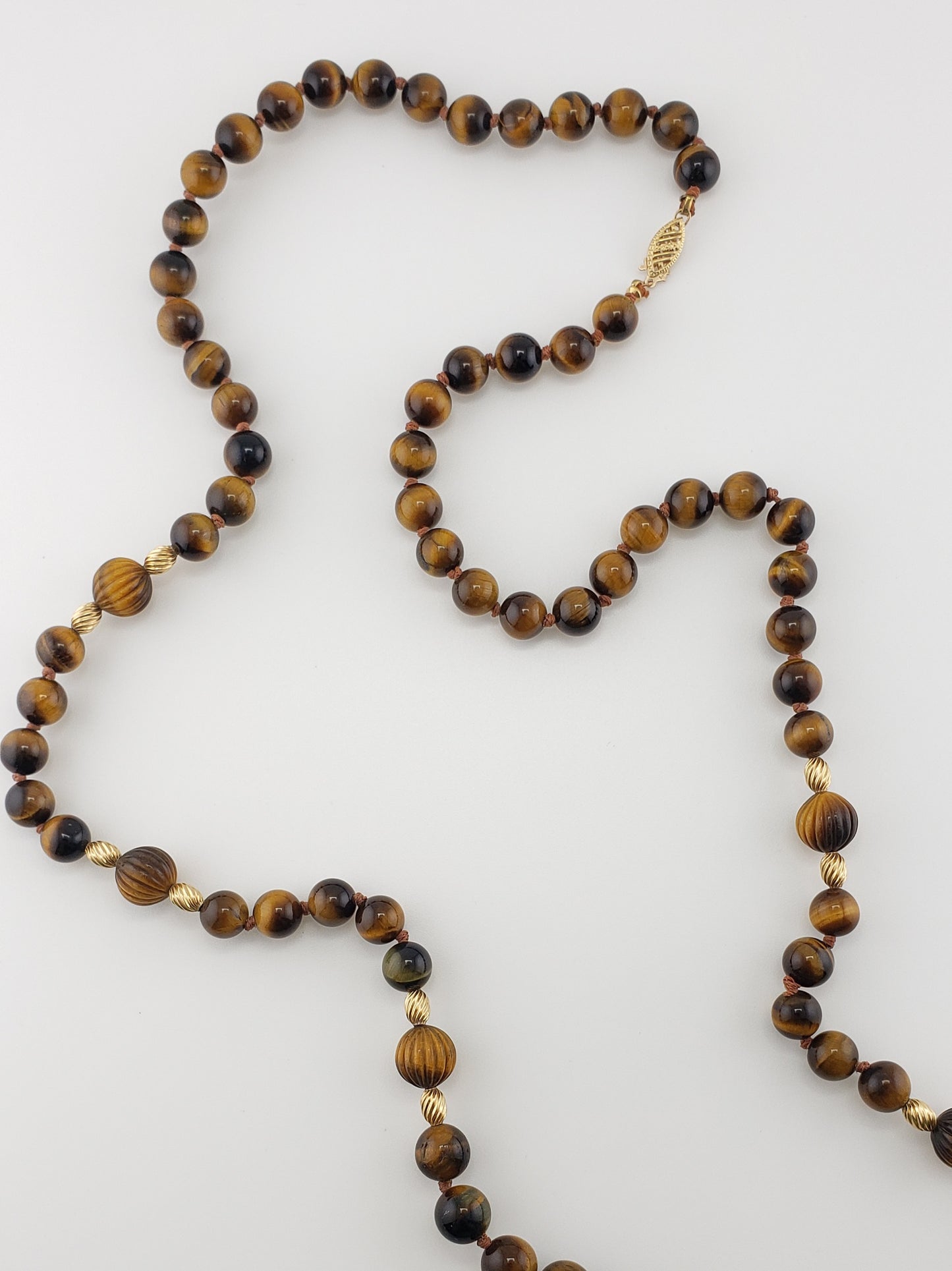 Tiger Eye Strand 30"