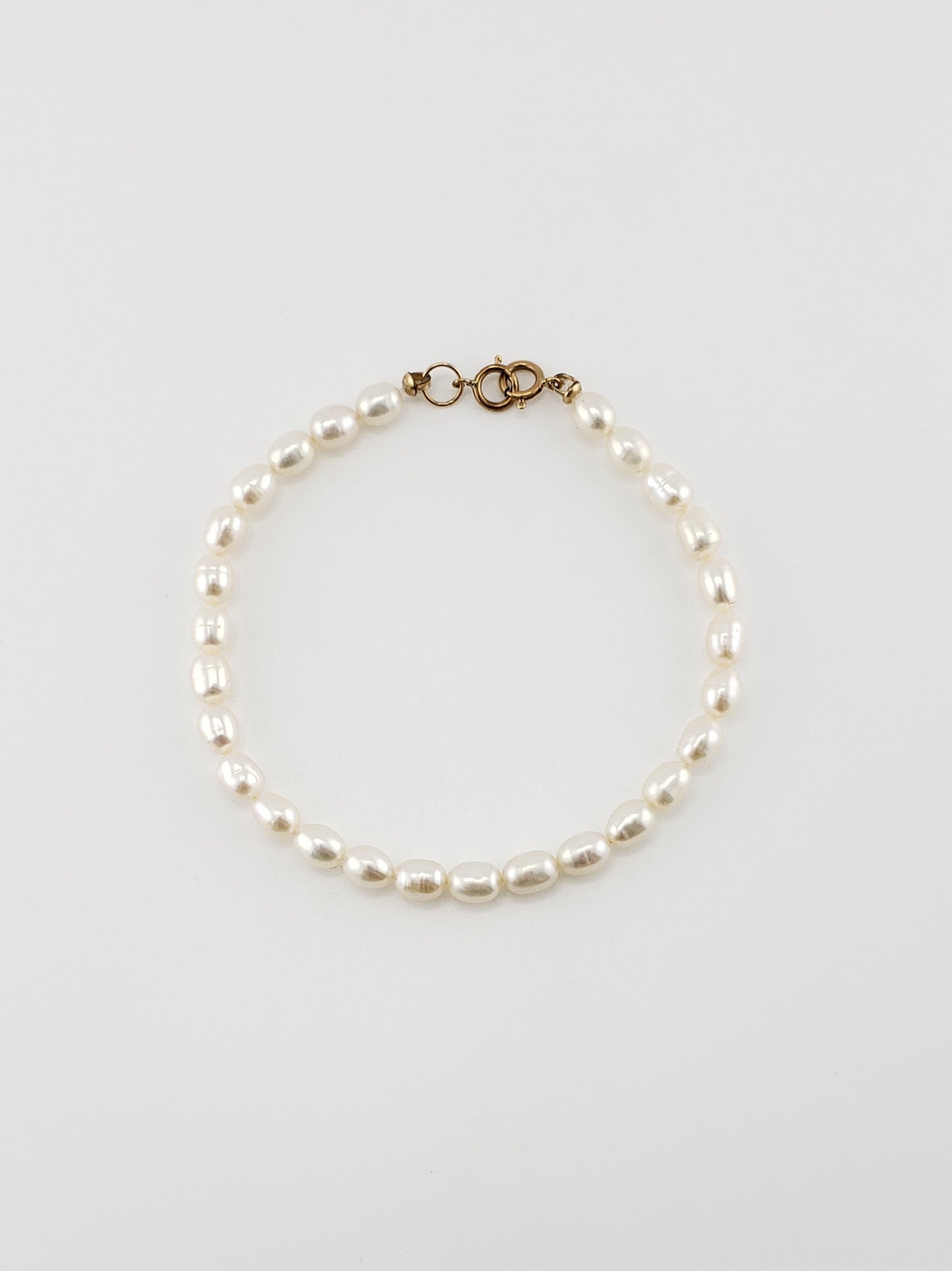 Pearl Bracelet #8- Oval