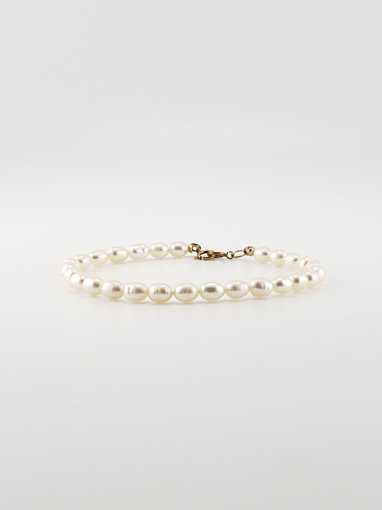 Pearl Bracelet #8- Oval