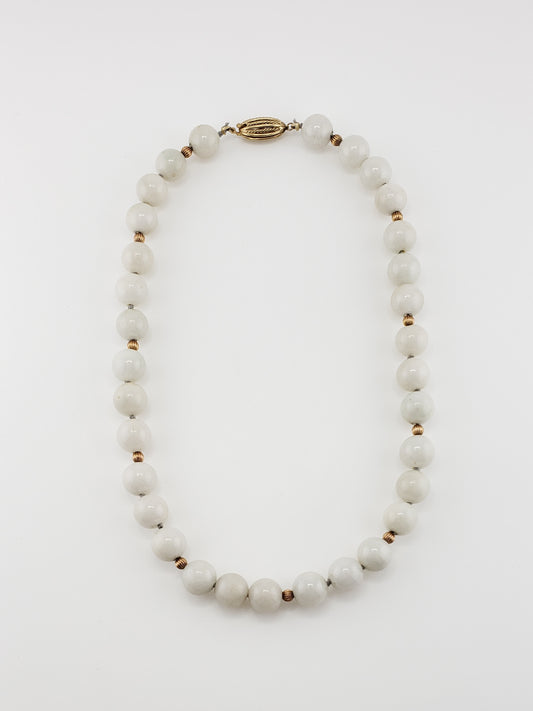 Mutton Fat Jadeite Strand