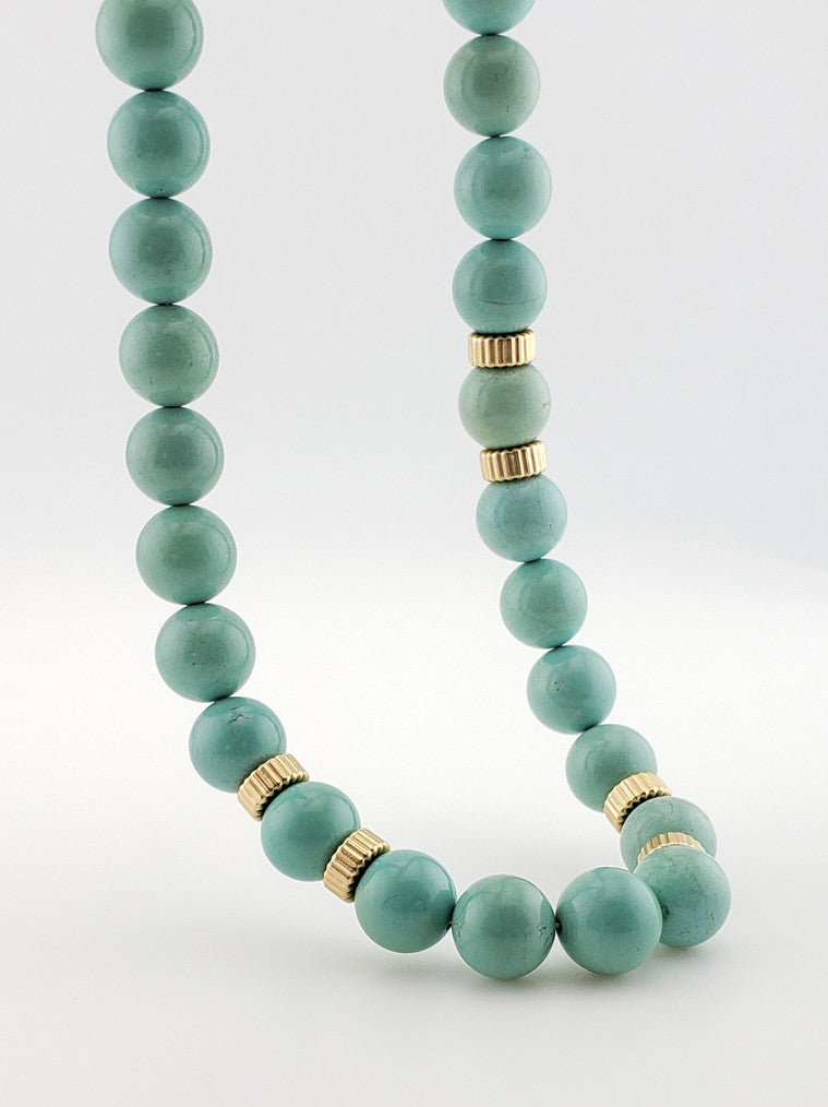Turquoise Bead Strand