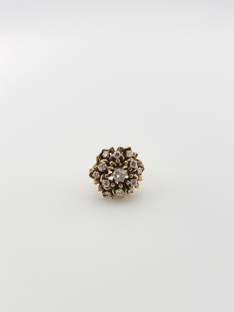 Diamond Cluster Ring