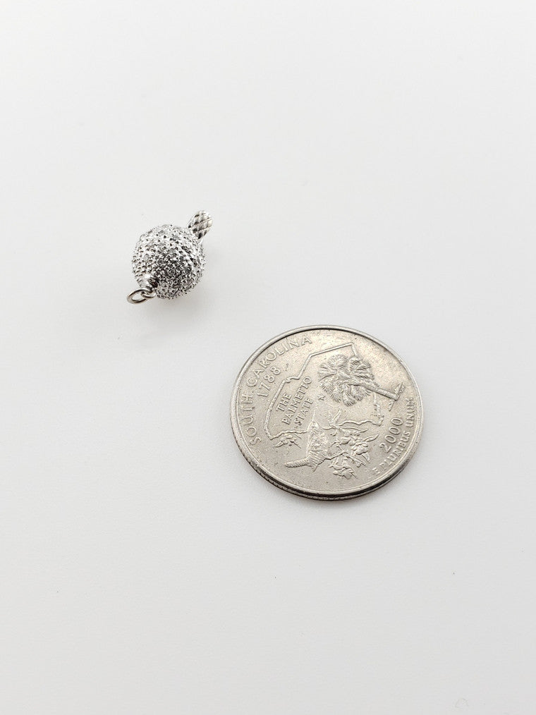 Diamond Ball Clasp