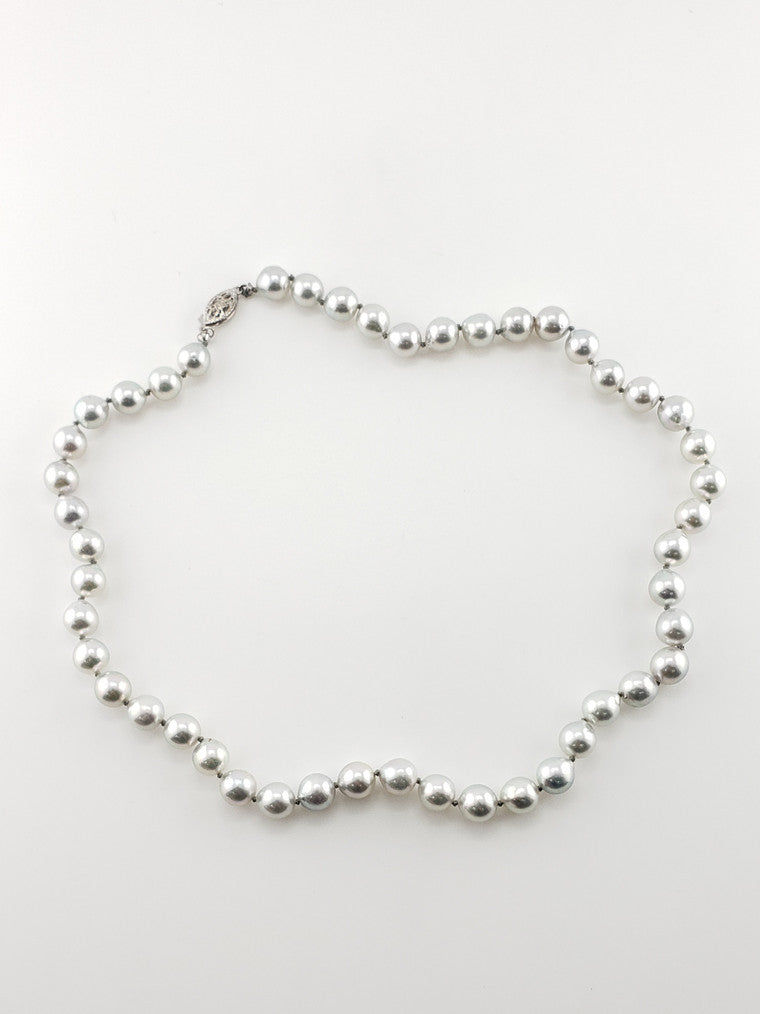 Pearl Strand #4 - Silver Pearl