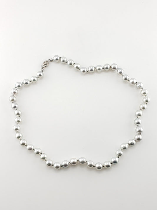 Pearl Strand #4 - Silver Pearl