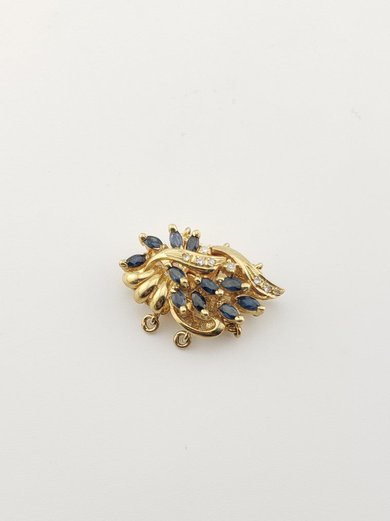 Marquise Sapphire Clasp