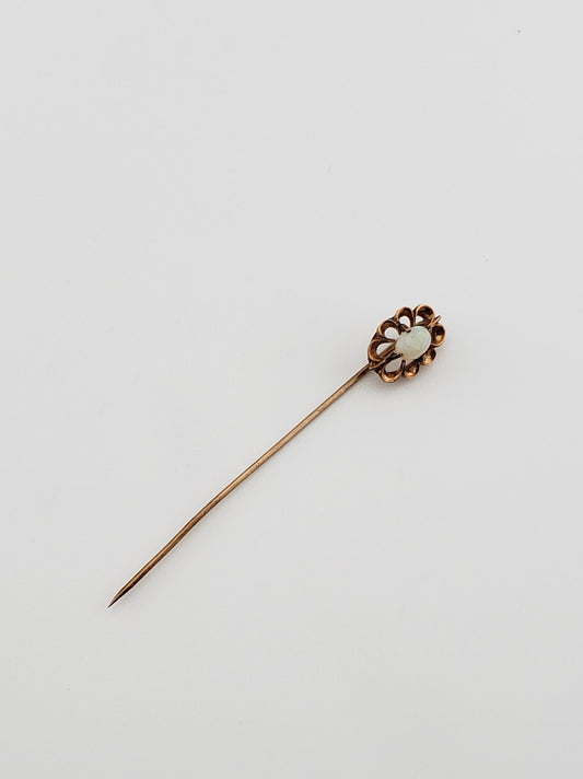 Floral Opal Pin