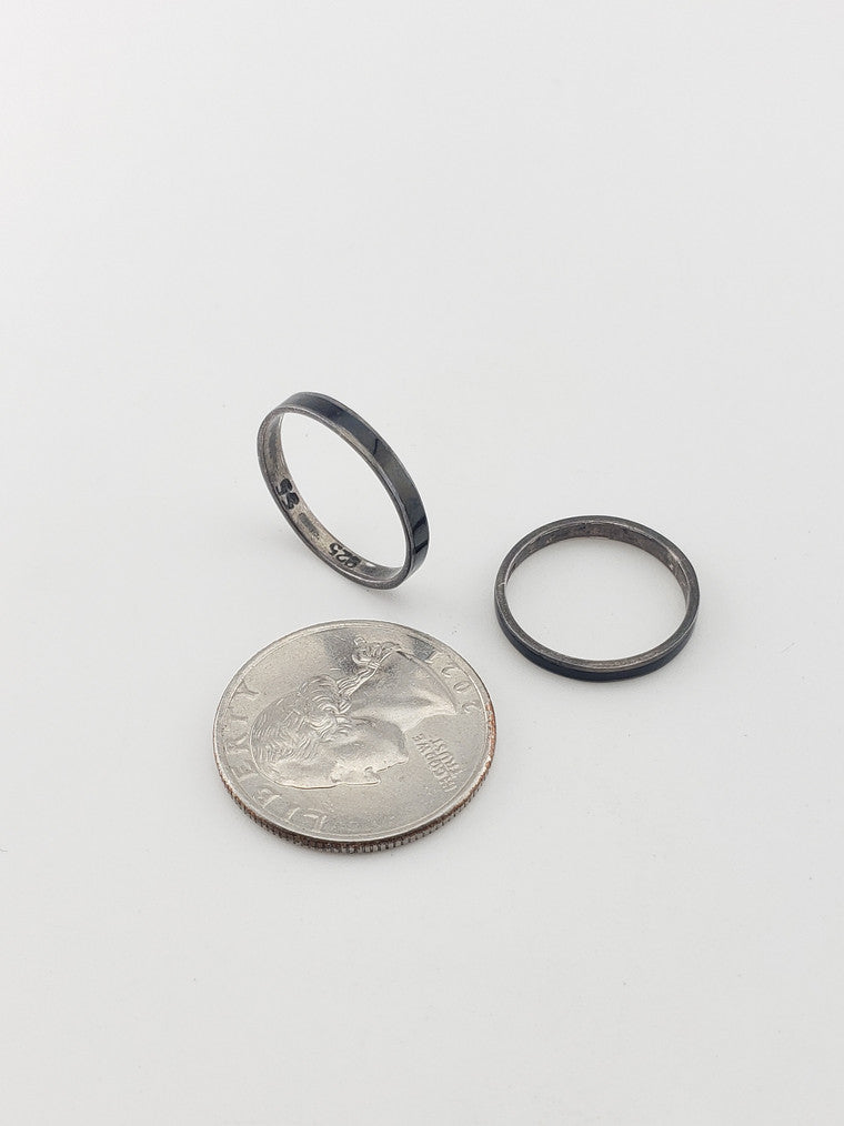 Thin Black SS Band