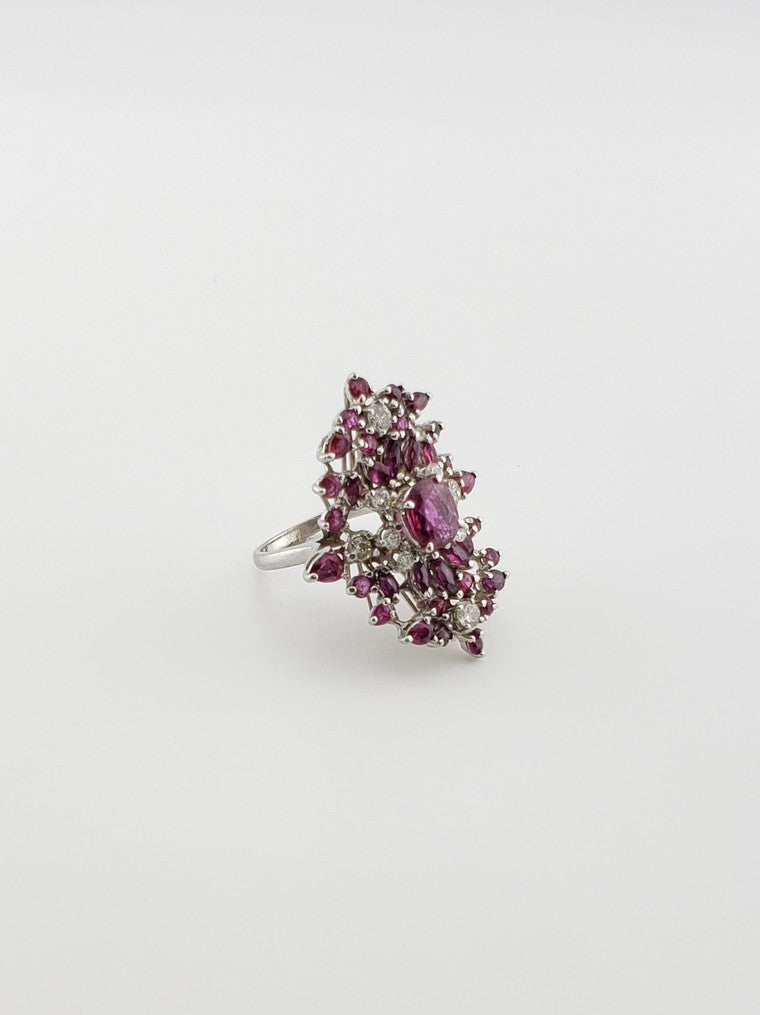 Ruby Cluster Ring